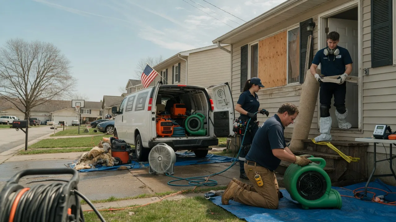 Water Damage Restoration in Haskins, OH near me